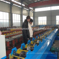 Steel gutter downspout cold roll forming machine